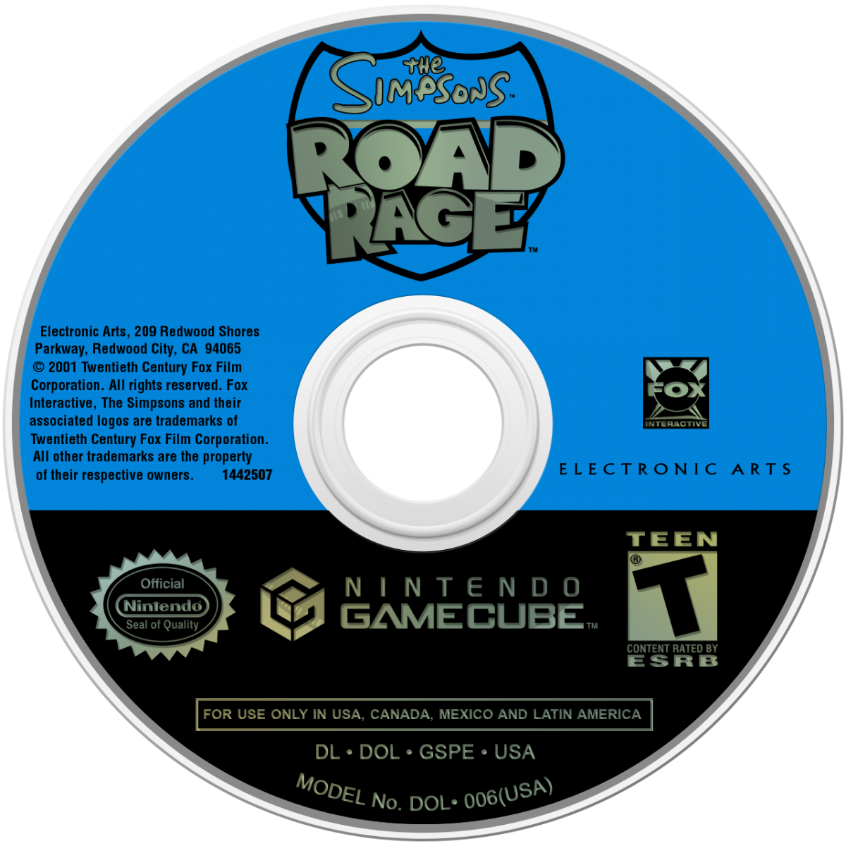 The Simpsons: Road Rage – GameCube (GC)