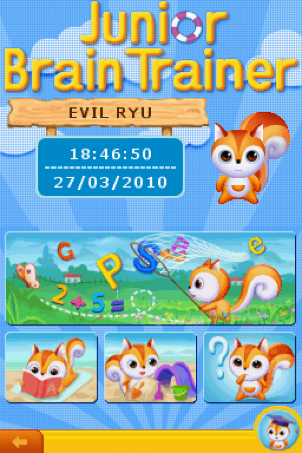 Junior Brain Trainer — Nintendo DS (DS)