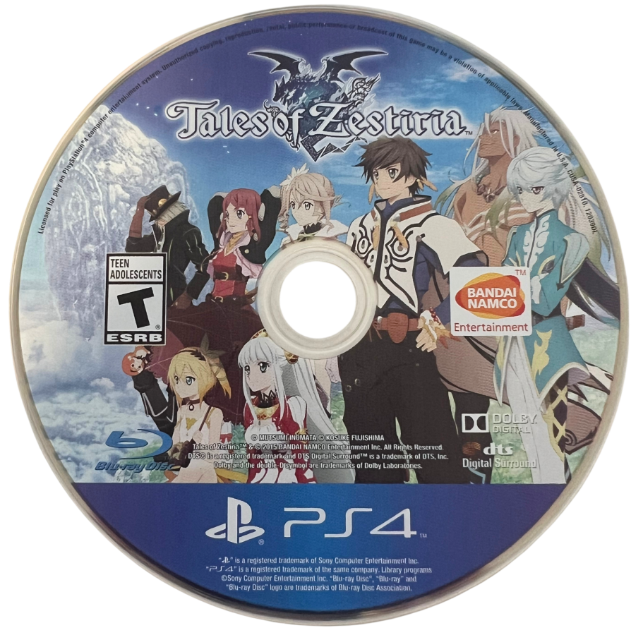 Tales of Zestiria – PlayStation 4 (PS4)