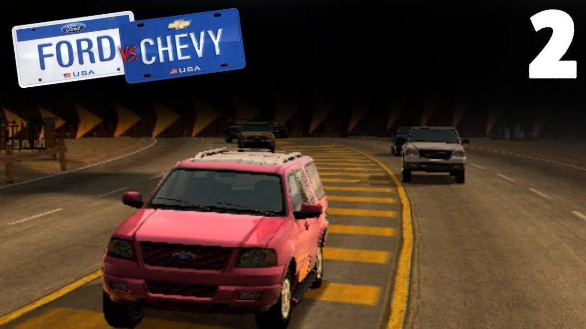 Ford vs. Chevy – PlayStation 2 (PS2)