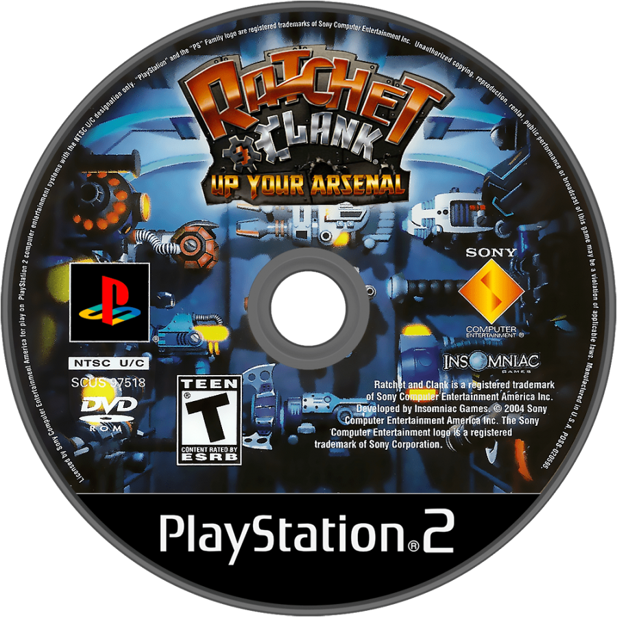 Ratchet & Clank: Up Your Arsenal – PlayStation 2 (PS2)