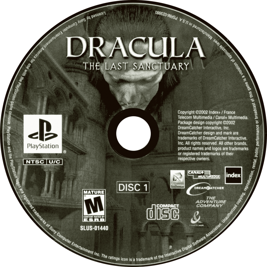 Dracula: The Last Sanctuary – PlayStation 1 (PS1)
