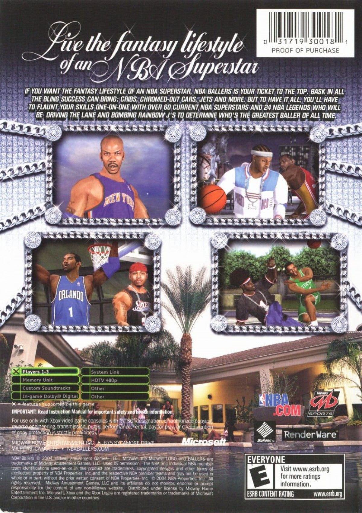 NBA Ballers – Xbox (XBOX)