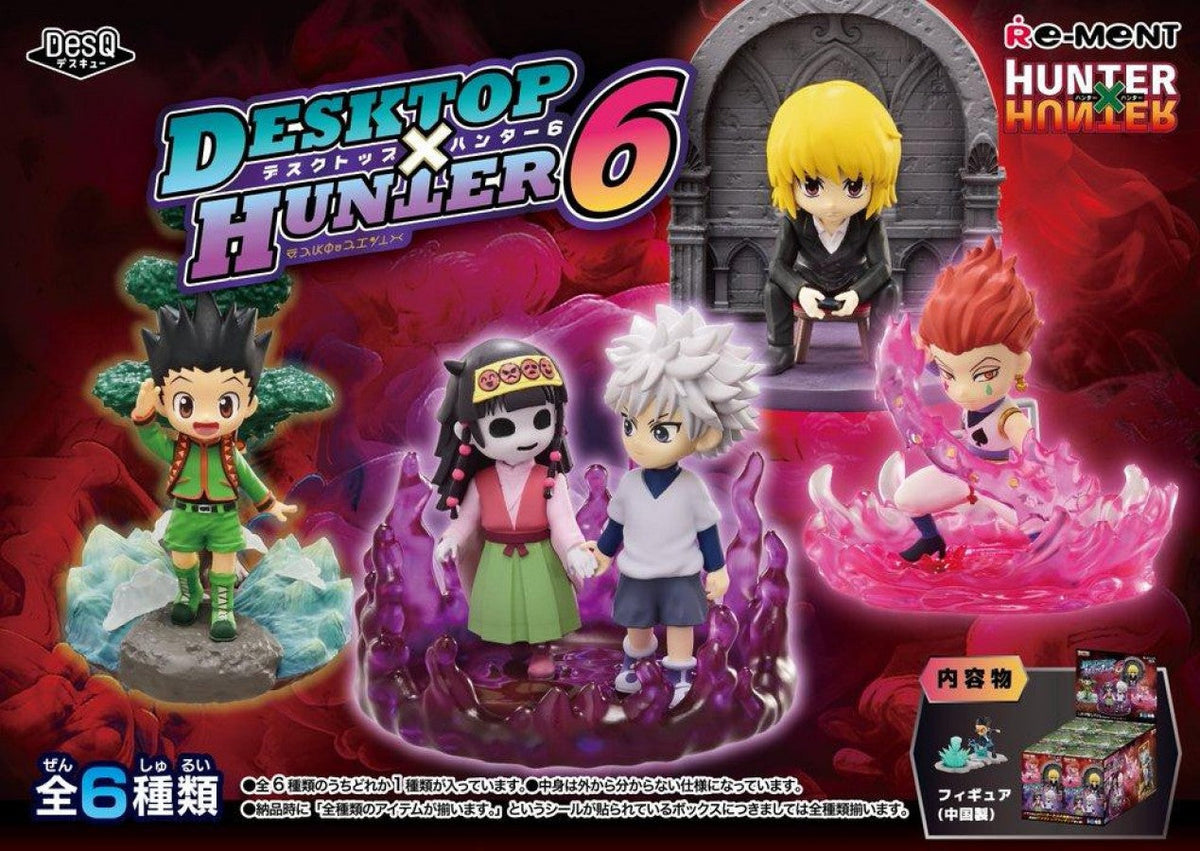 Re-ment HUNTERxHUNTER DesQ Desktop Hunter 6 — Blind Box
