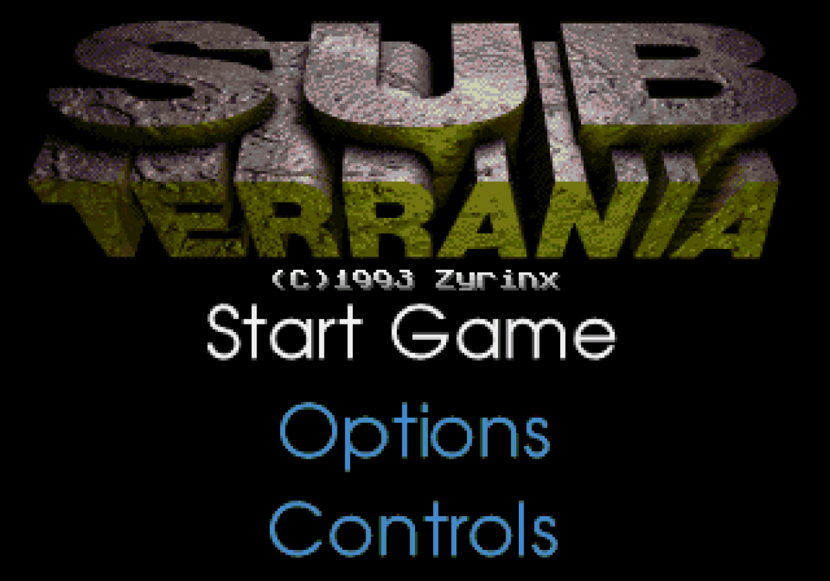 Sub Terrania – Sega Genesis (GEN)