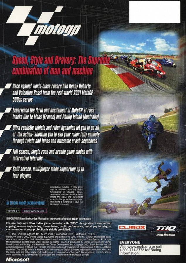 MotoGP – Xbox (XBOX)