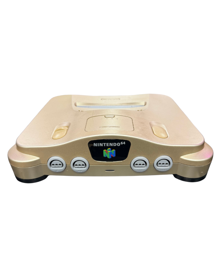 Nintendo 64 (N64) System Gold [Region Free] – Scratch & Scuff Condition