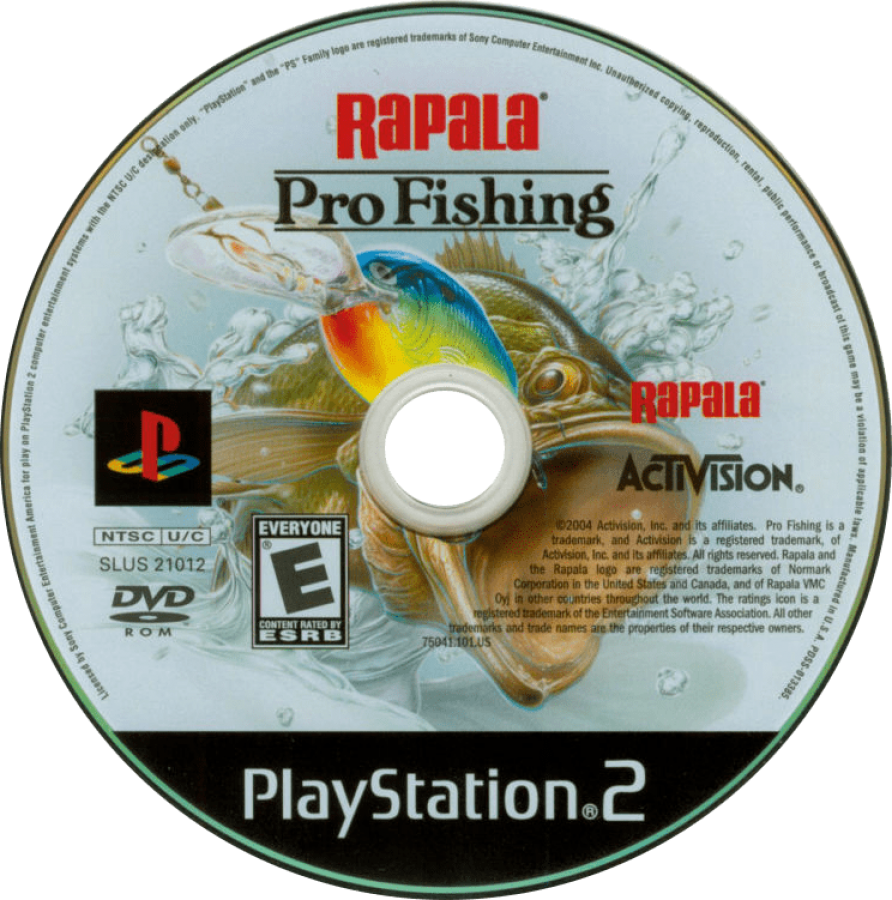 Rapala Pro Fishing – PlayStation 2 (PS2)
