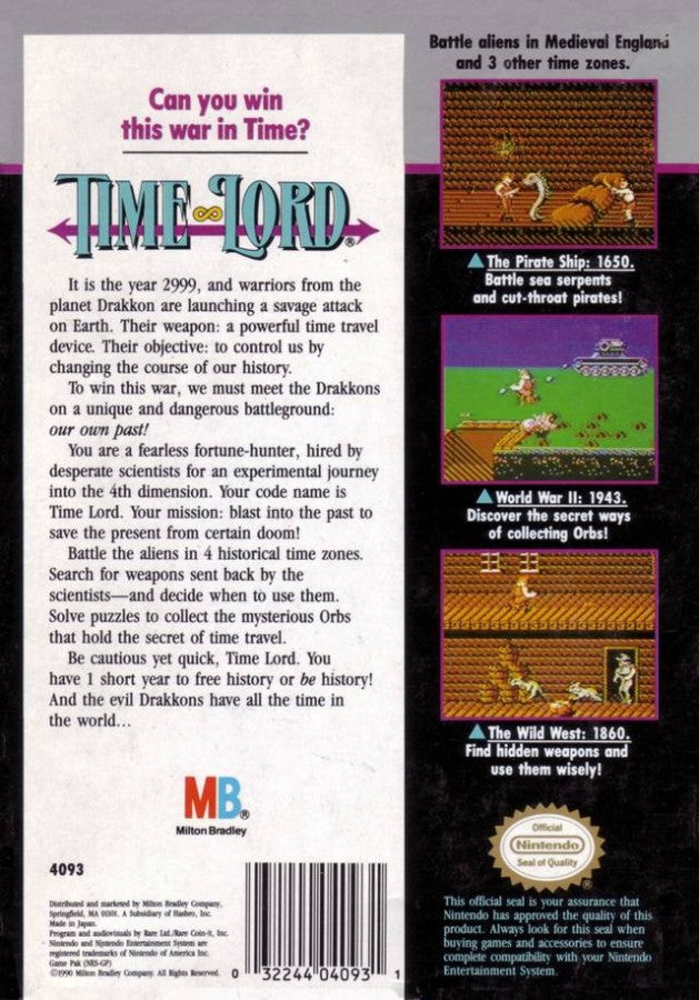 Time Lord – Nintendo Entertainment System (NES)