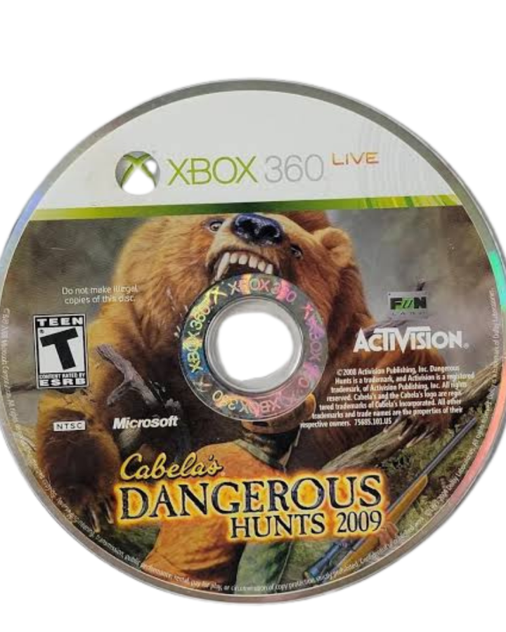 Cabela's Dangerous Hunts 2009 – Xbox 360 (X360)