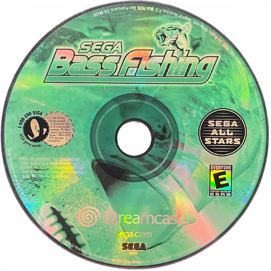 Sega Bass Fishing [All Stars] – Sega Dreamcast (DC)