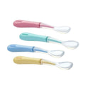 Bebedor Silicone Feeding Spoon Set for Babies 2 Pack