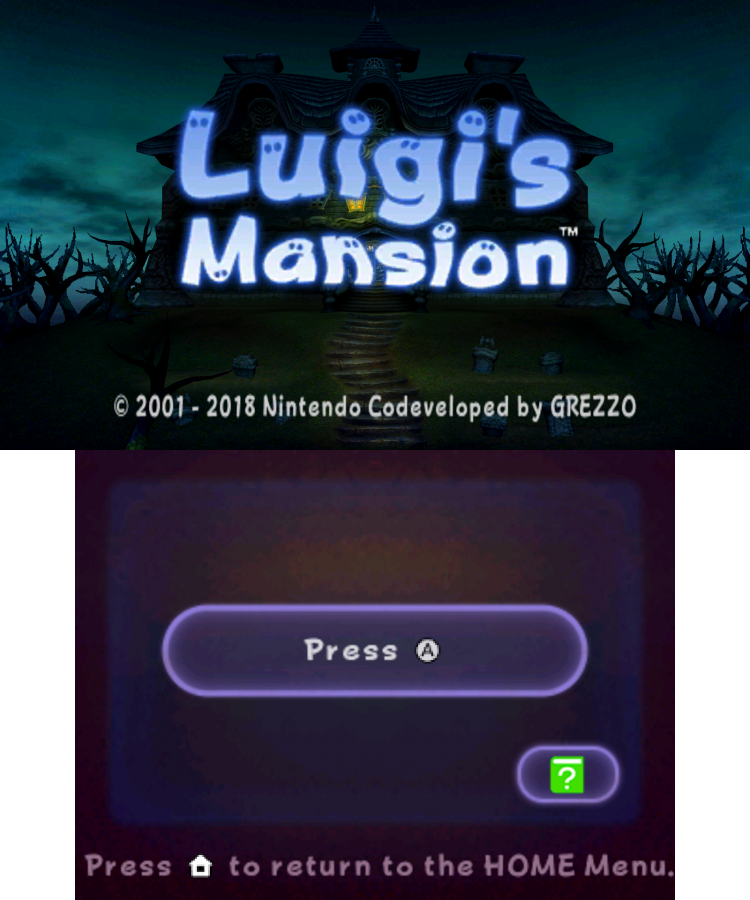 Luigi's Mansion – Nintendo 3DS (3DS)