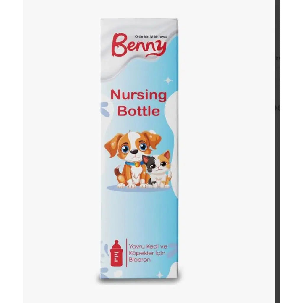 Benny Pet Nursing Bottle for Kittens and Puppies 100 ml