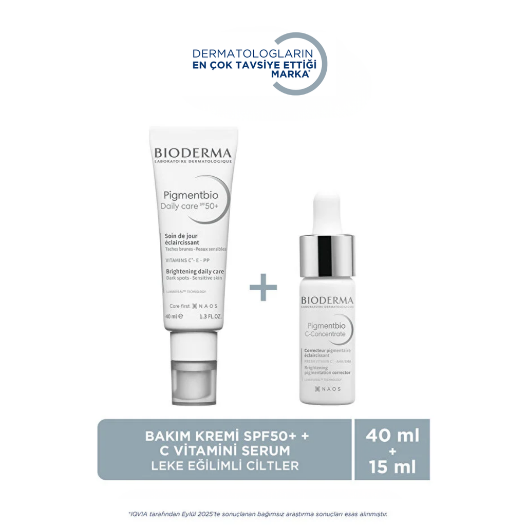 Bioderma Pigmentbio SPF 50+ Daily Care & C-Concentrate Set 55ml