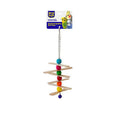 Birdlife Ruffled Pendulum Bird Toy for Active Play