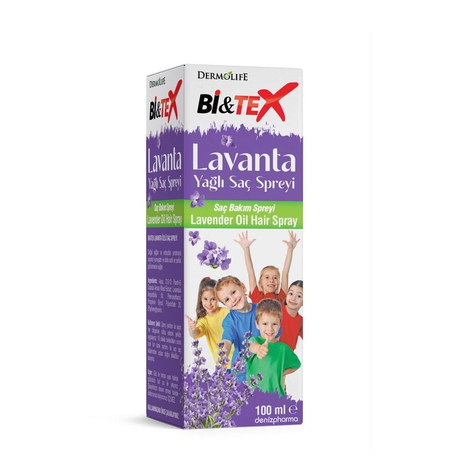 Deniz Pharma Bitex Lavender Oil Hair Spray for Shine 100ml