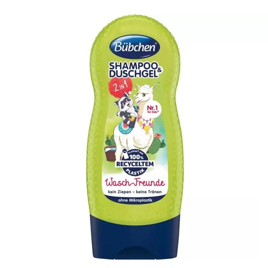 Bubchen Kids 2-in-1 Shampoo & Shower Gel Wasch Friend 230 ml