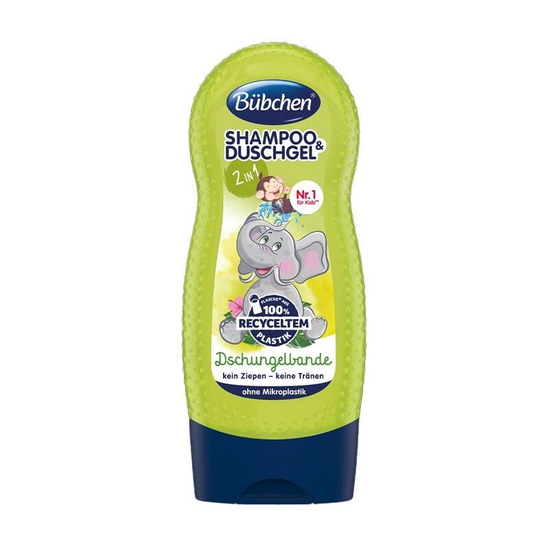 Bubchen Kids 2-in-1 Shampoo & Shower Gel Jungle Gang 230 ml