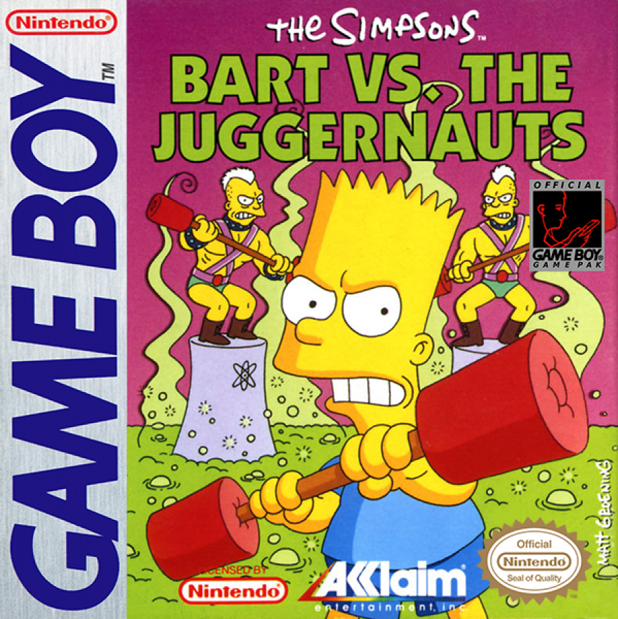 The Simpsons: Bart vs. the Juggenaughts – Gameboy