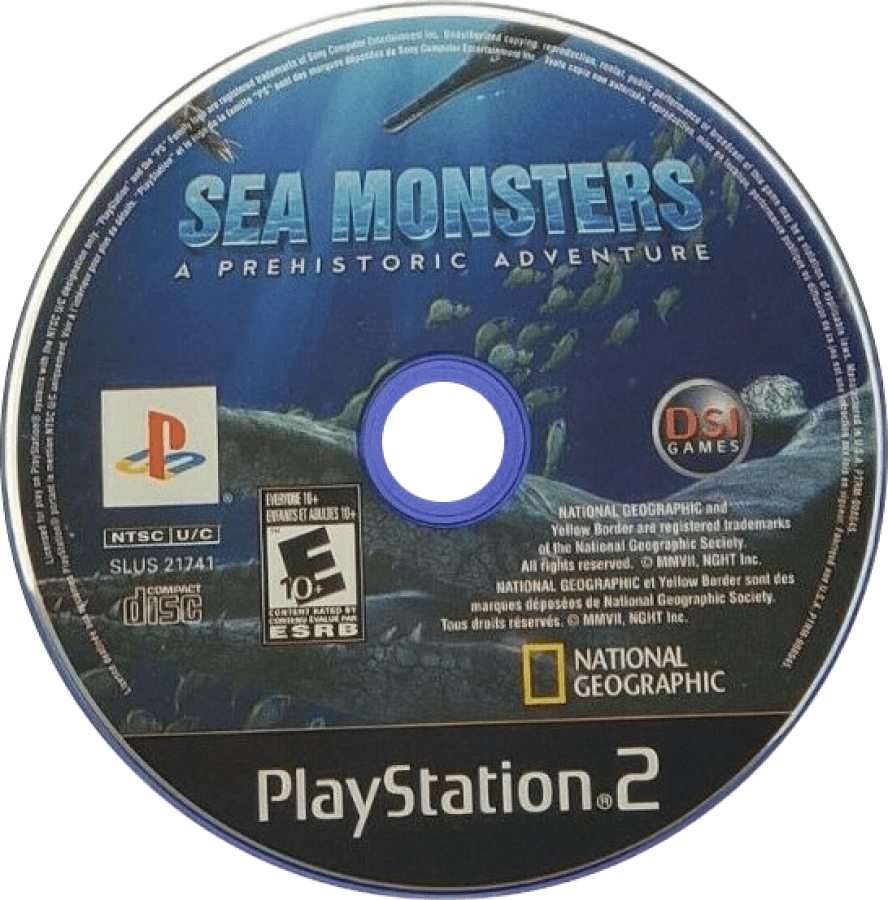 Sea Monsters Prehistoric Adventure – PlayStation 2 (PS2)