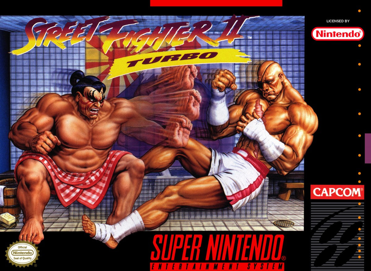 Street Fighter II Turbo – Super Nintendo Entertainment System (SNES)