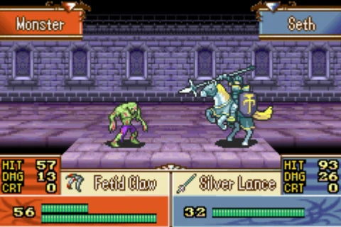 Fire Emblem: The Sacred Stones – Game Boy Advance (GBA)