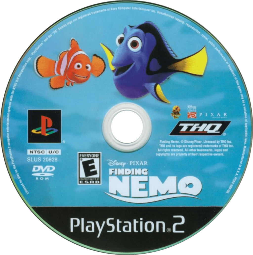 Disney Pixar Finding Nemo – PlayStation 2 (PS2)