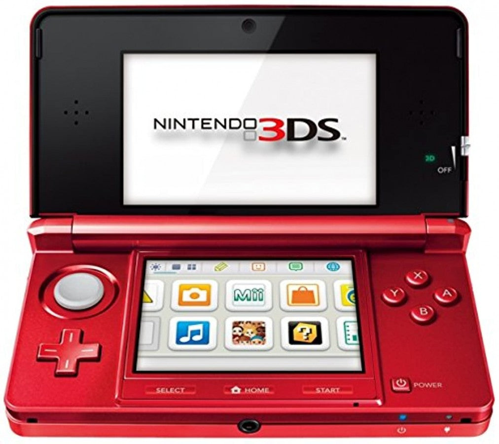 Nintendo 3DS (3DS) System [Metallic Red] – Scratch & Scuff Condition