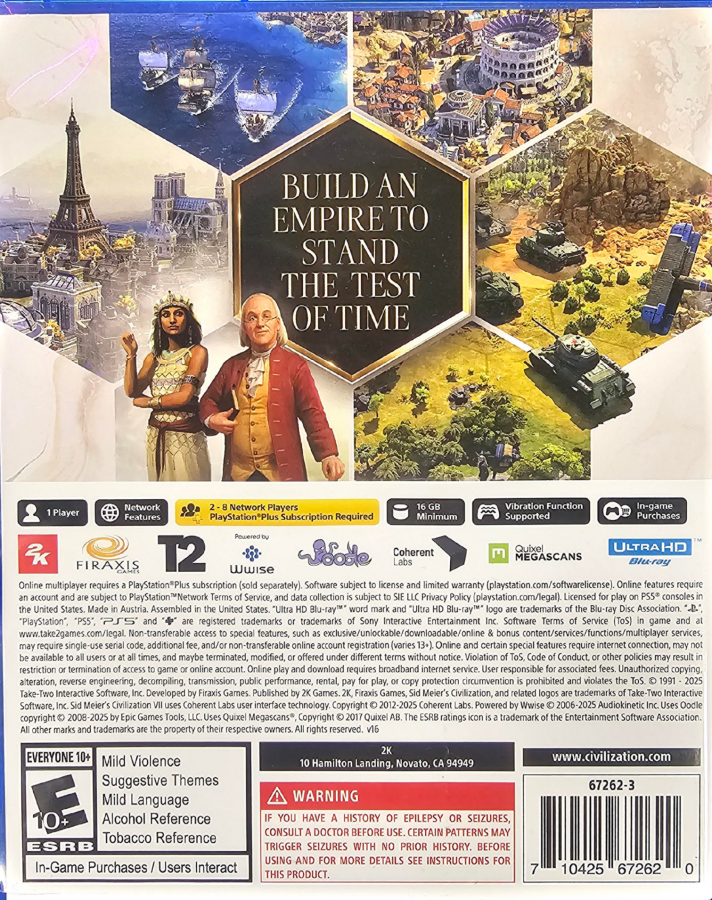 Sid Meier's Civilization VII – Playstation 5 (PS5)