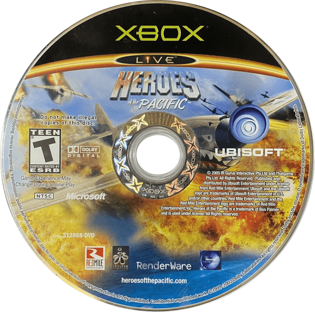 Heroes of the Pacific – Xbox (XBOX)
