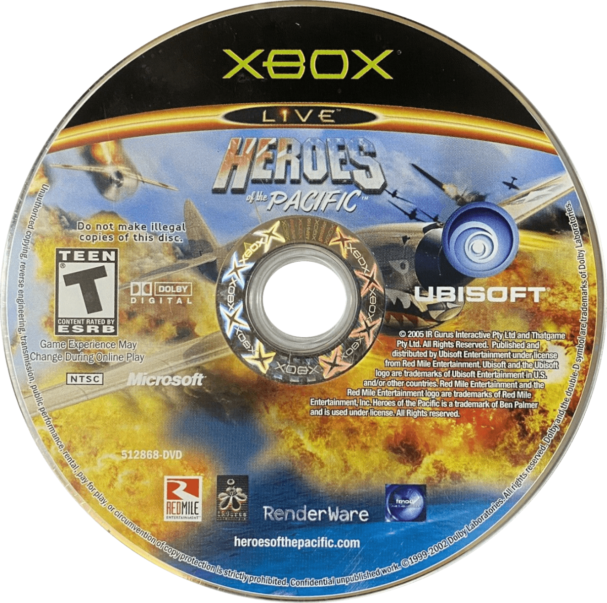 Heroes of the Pacific – Xbox (XBOX)