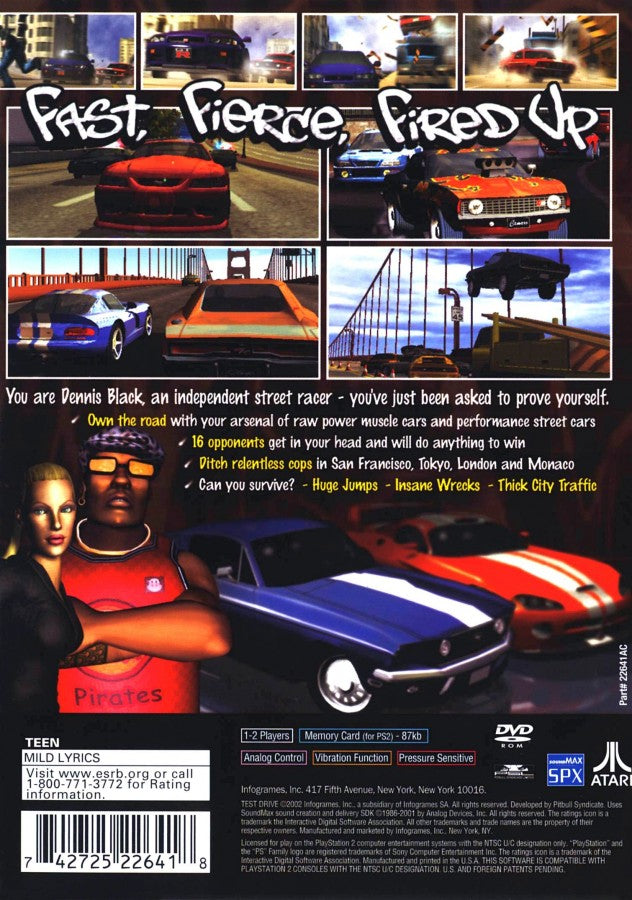 Test Drive – PlayStation 2 (PS2)