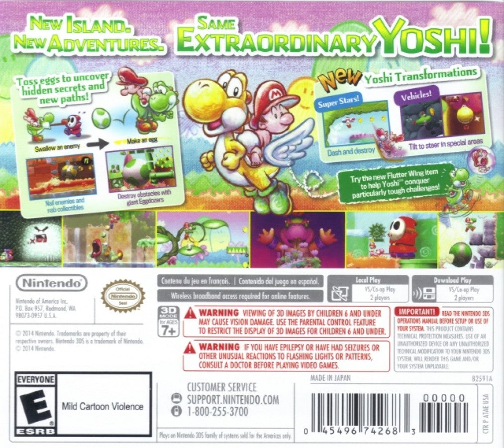 Yoshi's New Island – Nintendo 3DS (3DS)