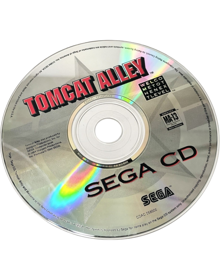 Tomcat Alley – Sega CD (SCD)