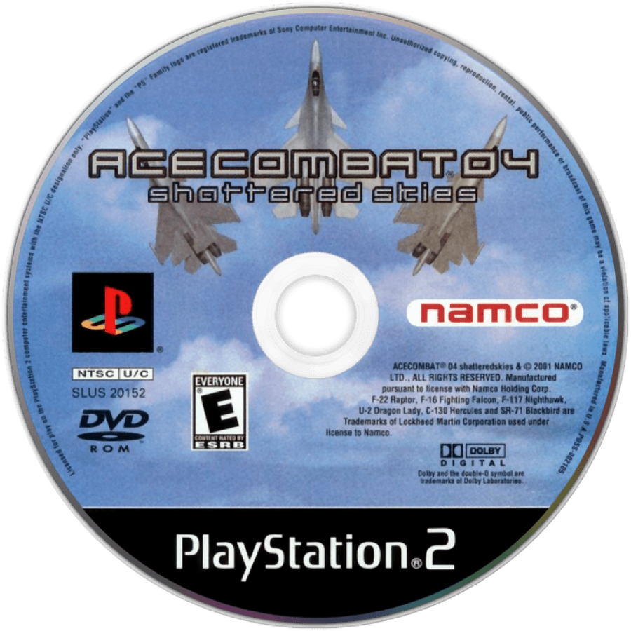 Ace Combat 4: Shattered Skies – PlayStation 2 (PS2)