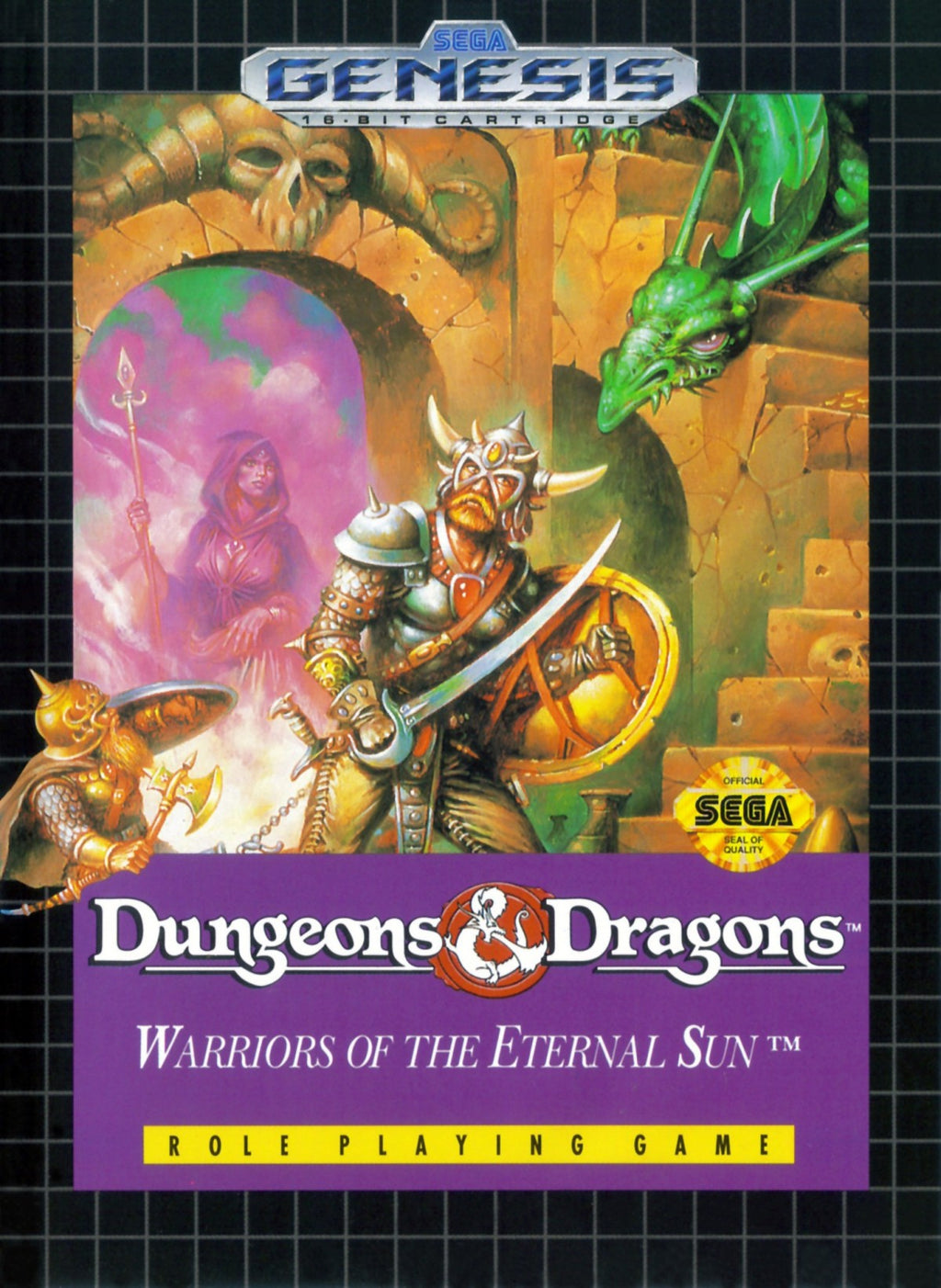 Dungeons & Dragons: Warriors of the Eternal Sun – Sega Genesis (GEN)