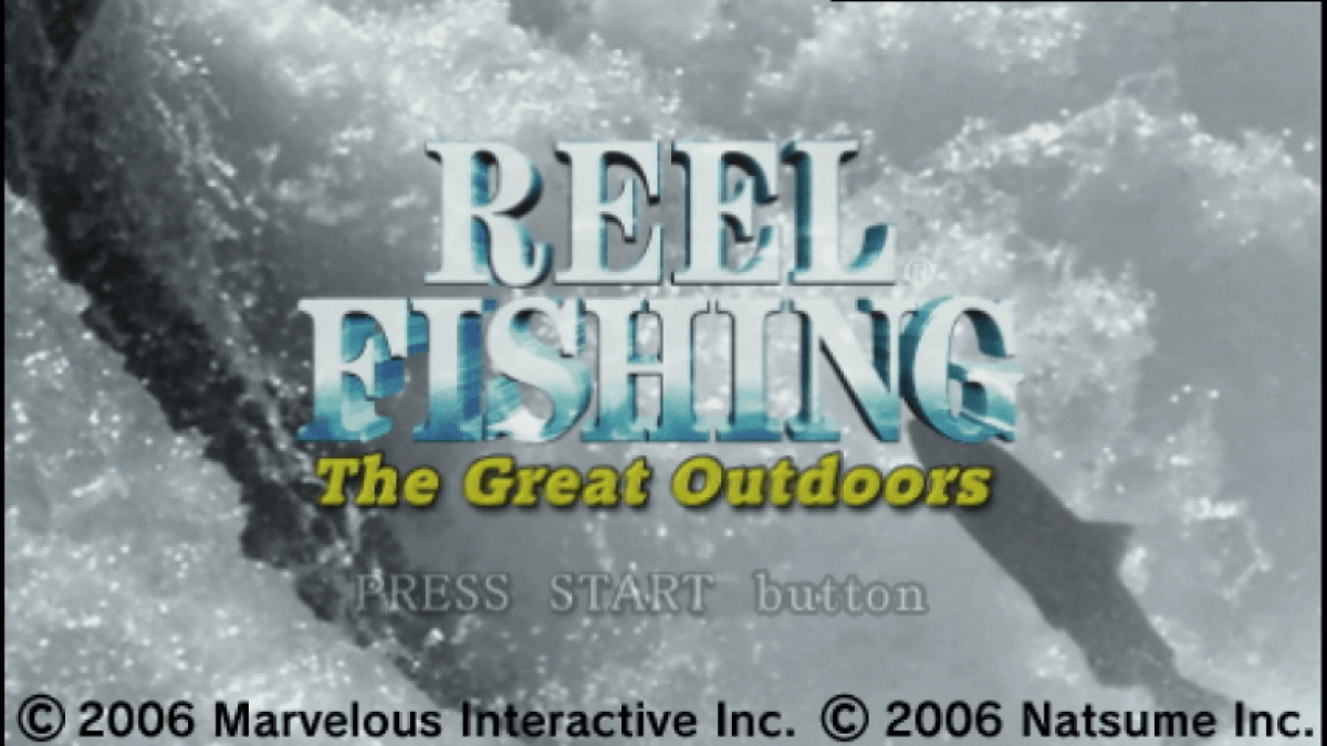 Reel Fishing The Great Outdoors – PlayStation Portable (PSP)