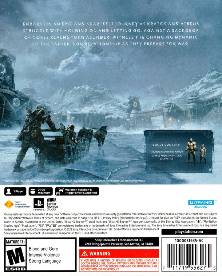 God of War: Ragnarok [Launch Edition] – PlayStation 5 (PS5)
