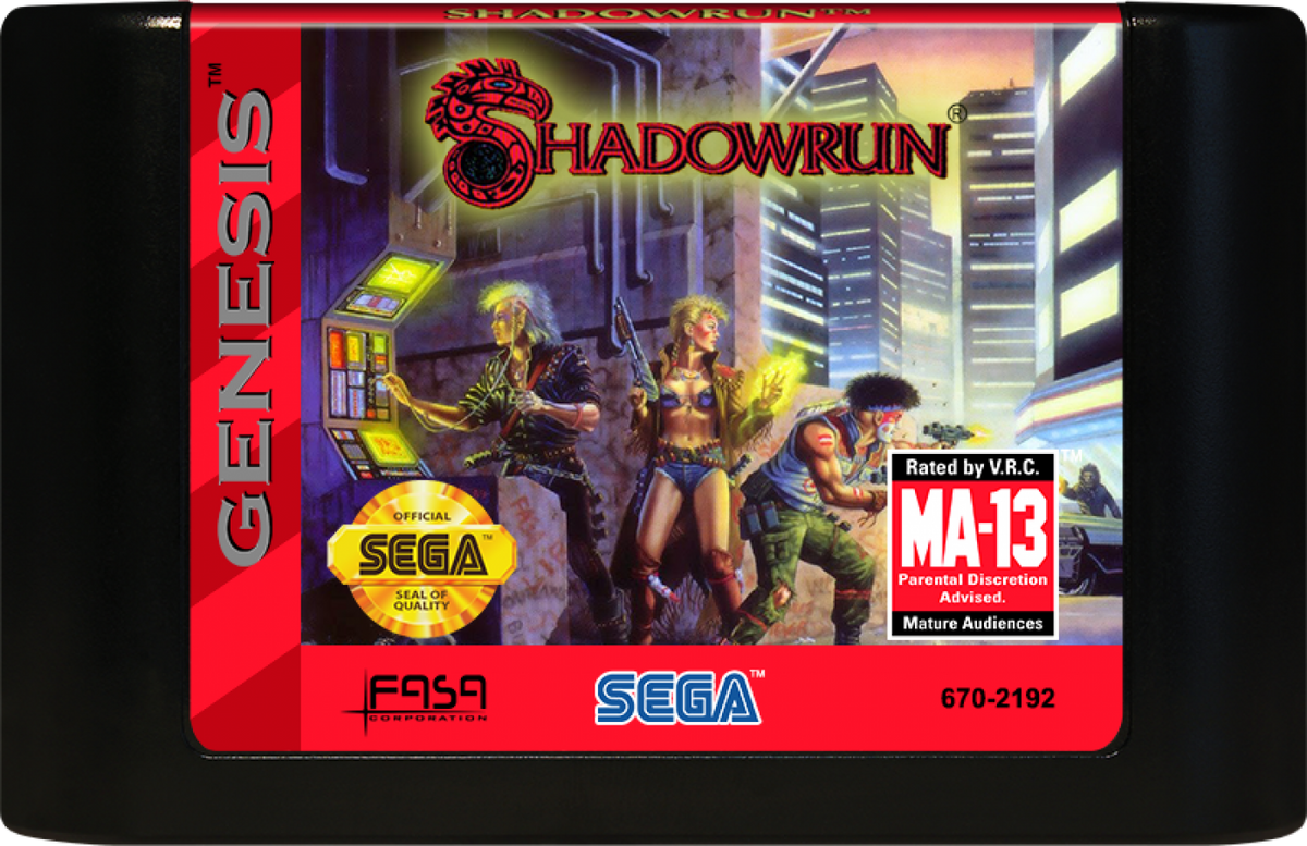 Shadowrun – Sega Genesis (GEN)