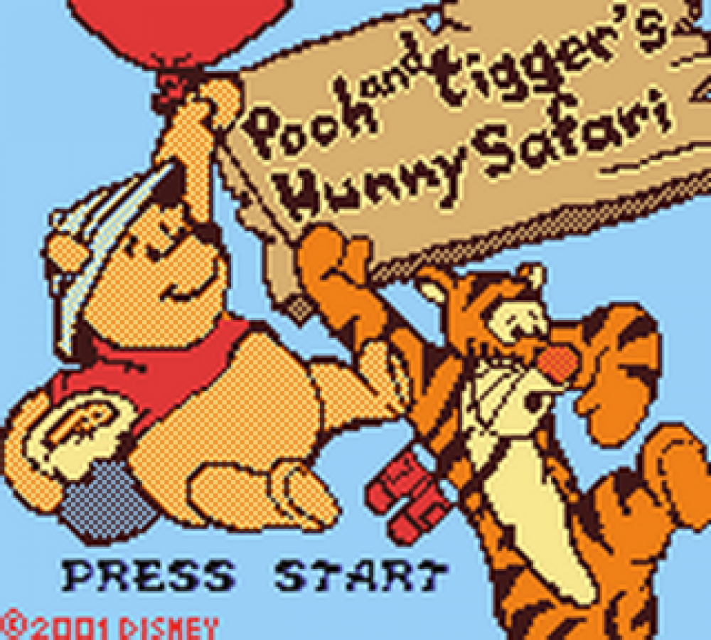 Pooh and Tigger's: Hunny Safari – Game Boy Color (GBC)
