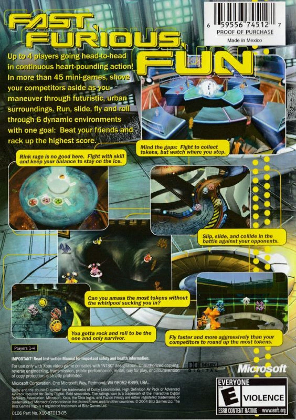 Fuzion Frenzy [Platinum Hits] – Xbox (XBOX)