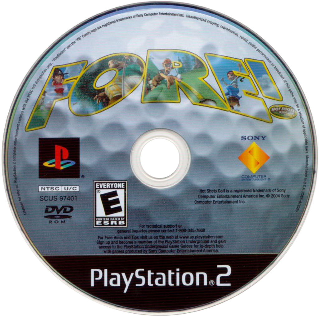 Hot Shots Golf Fore! – PlayStation 2 (PS2)