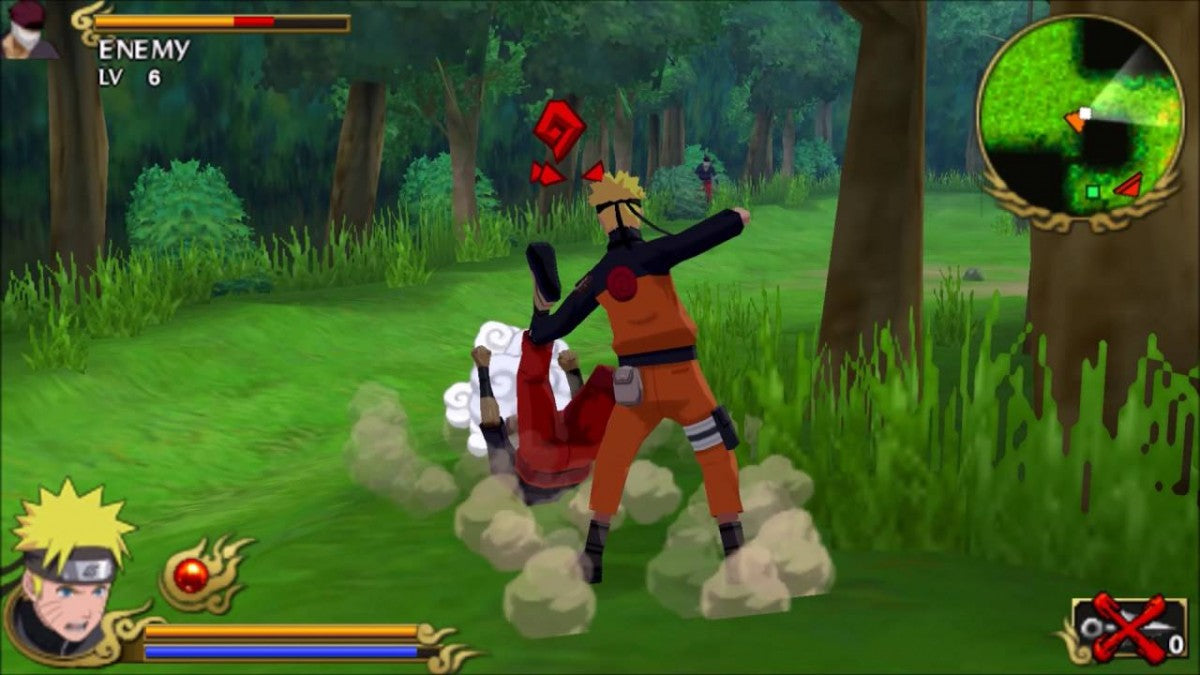 Naruto Shippuden Legends: Akatsuki Rising — PlayStation Portable (PSP)