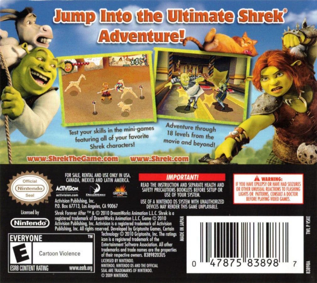 Shrek: Forever After – Nintendo DS (DS)