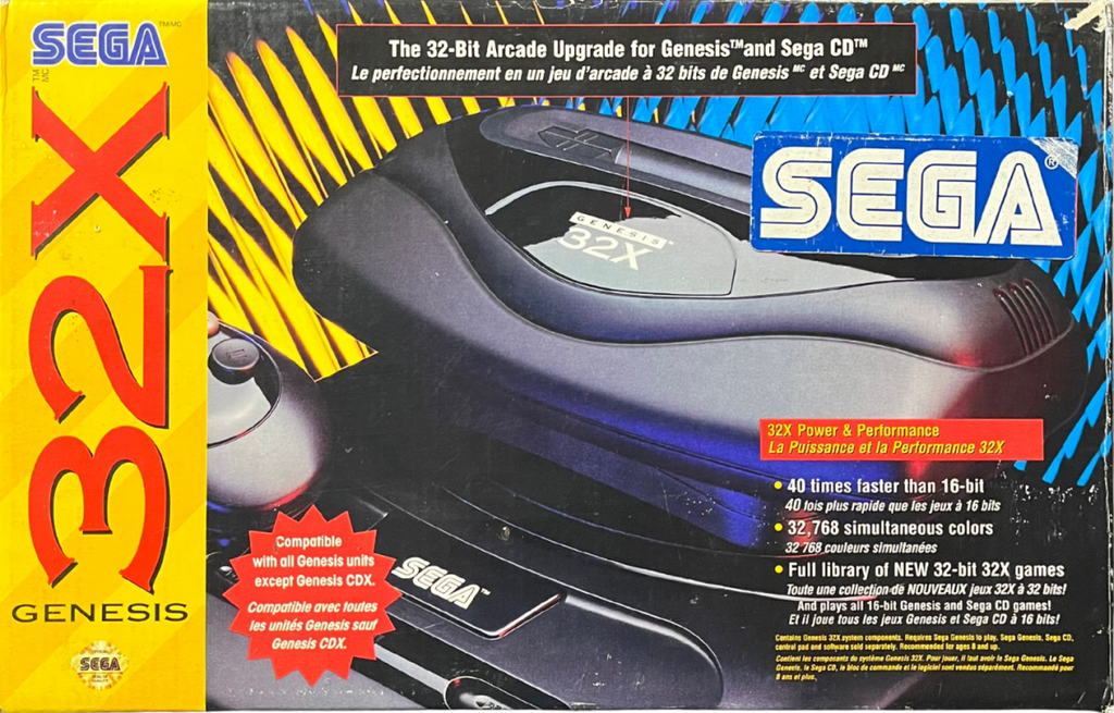 Sega 32X System [Complete in Box] – [32X]