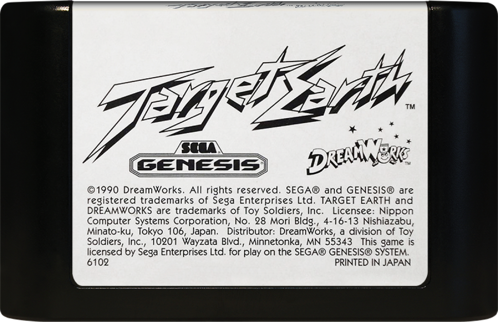 Target Earth – Sega Genesis (GEN)