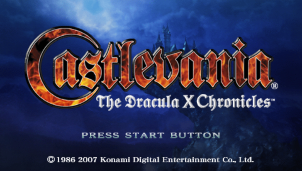 Castlevania: Dracula X Chronicles – PlayStation Portable (PSP)