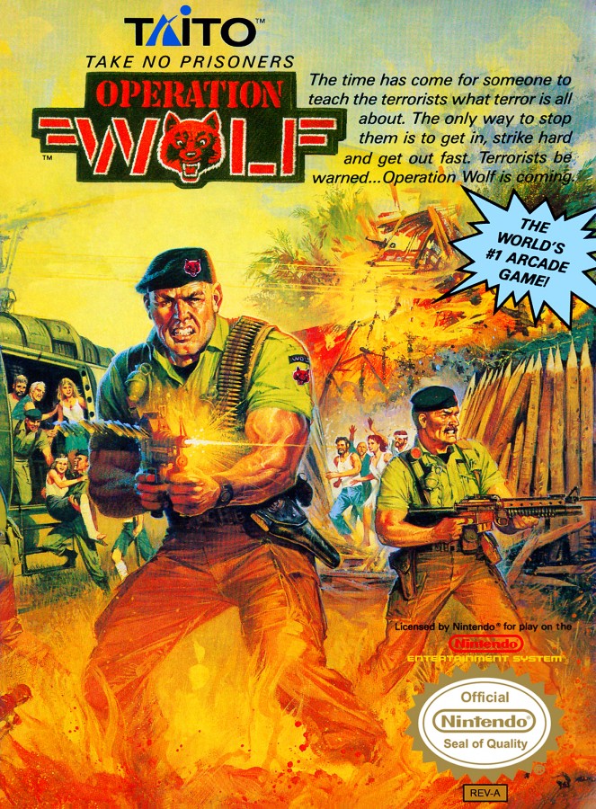 Operation Wolf – Nintendo Entertainment System (NES)