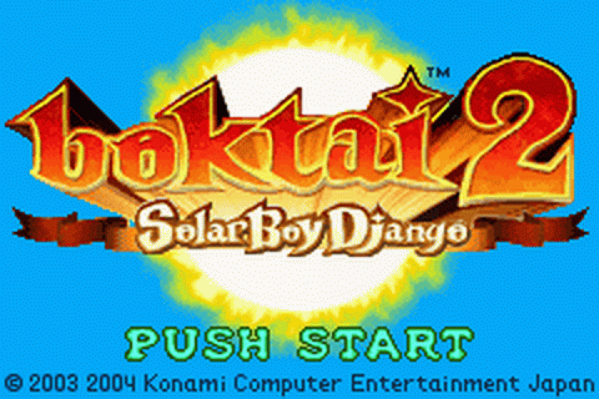 Boktai 2: Solar Boy Django – Game Boy Advance (GBA)